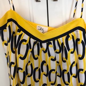 Silk camisole tank top. Like New! By Milly! Worn once! Gorgeous!